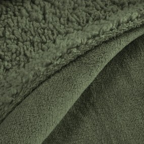 BUKLÉ DEKA TEDY 150X200 CM OLIVOVÁ