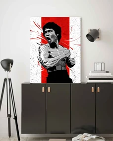 Gario Obraz na plátne Príbeh draka Brucea Leeho - Nikita Abakumov Rozmery: 60 x 90 cm