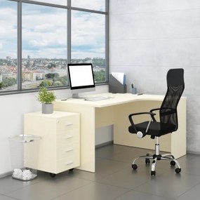 Zostava kancelárskeho nábytku SimpleOffice 2, 140 cm, pravá