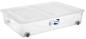 Úložný box pod posteľ XXL s vekom a kolieskami DODO BOX 79 x 59 x 17cm