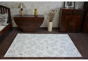Kusový koberec Vetvičky sivý 120x170cm