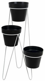 STOJAN NA KVETINÁČ TRIPOD 95X45X24 CM BIELA