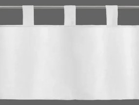 Bistro záves Alster 140x50 cm, biely%