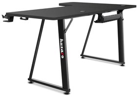 Rohový PC stolík Hyperion 7.7 (čierna). Akcia -20%. Vlastná spoľahlivá doprava až k Vám domov. 1087522
