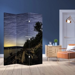 Paraván - Obloha pri západe slnka (126x170 cm)