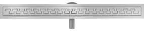 Mexen Flat 360 ° M15 rotačný lineárny odtok 100 cm chróm, 1024100-40
