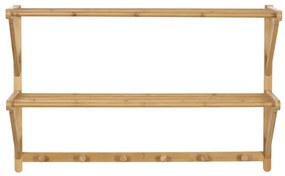 Vešiak B005 NAT, bambus