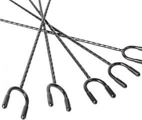 MI Podperka na tyče 62cm oceľ (sada 5ks)