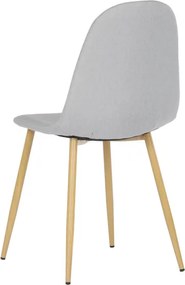 Jedálenská stolička strieborná CT-972 SIL2