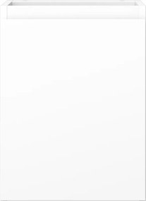 Mexen Orio, kúpeľňová skrinka 35 cm, 1 dvierka, biela matná, 91A11-03547-1-BF01