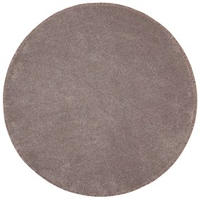 Vopi koberce Kusový koberec Apollo Soft béžový kruh - 100x100 (priemer) kruh cm