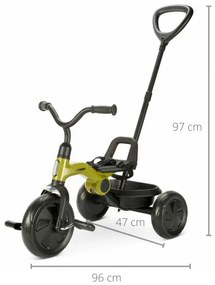 Detská trojkolka Ant Plus zelená