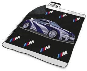 Sablio Plážová deka MPERFORMANCE Športové auto: 200x140 cm