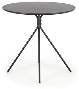 Čierny jedálenský stôl PHANTOM 80x80