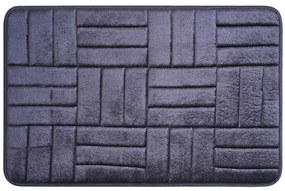 Kúpeľňový koberček 50x80cm sivý Harmony 2