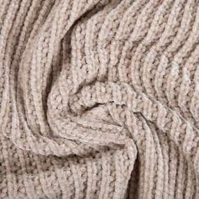 Deka CHENILLE sivá so strapcami 727955