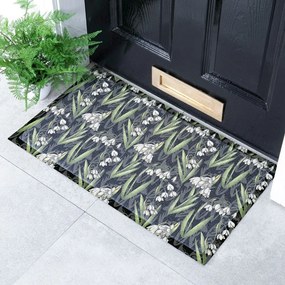 Rohožka 40x70 cm Lily of Valley x Celia Battaini – Artsy Doormats