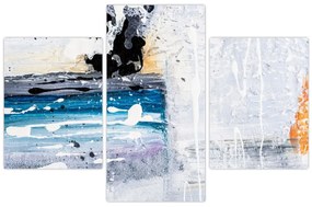 Obraz - Abstraktné ťahy (90x60 cm)
