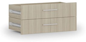 Zásuvky ku skrinke PRIMO, 2 zásuvky, 1781 x 800 x 420 mm, dub prírodný