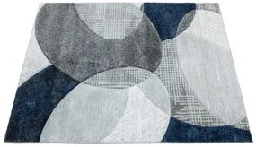Koberec Kandy N390A sivý / modrý