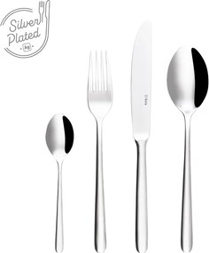 Príborový set 24 ks dezertný – Faro postriebrený - 114764