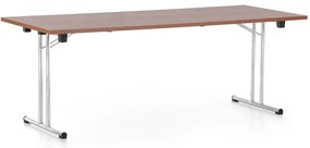 Skladací stôl 200 x 80 cm, orech