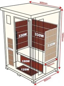 France Infrasauna LUXE 1