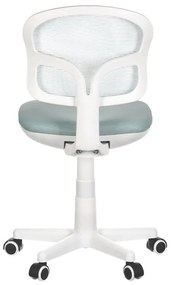 Autronic BONTEC Detská stolička, výškovo nastaviteľná, modrá sieťovina, KA-C801 BLUE Farba: Šedá
