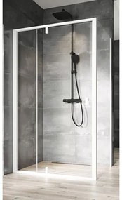 Sprchová zástena pre sprchové dvere RAVAK Nexty 100 cm farba rámu biela dekor skla číre sklo