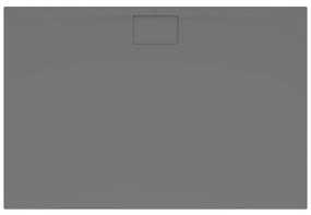 VILLEROY &amp; BOCH Architectura MetalRim obdĺžniková sprchová vanička akrylátová, štandardný model, protišmyk (B), 1400 x 900 x 15 mm, Anthracite, UDA1490ARA215V-1S