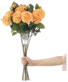 Umelé kvety v súprave 10 ks (výška 62 cm) Dahlia – Restilo