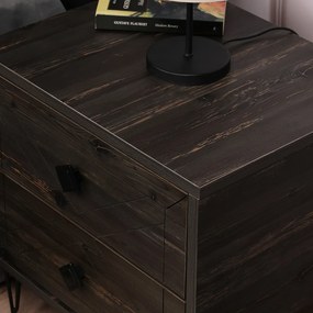 Nočný stolík Luna Dark Brown