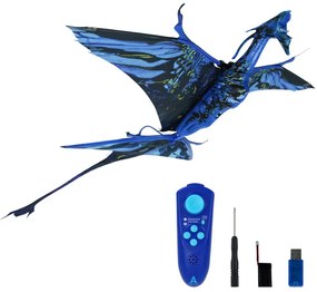 Zing RC Lietajúci drak Banshee Avatar Deluxe RTR modrý 1:18