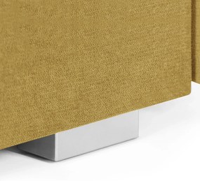 Rozkládací pohovka DELLA Hořčicová