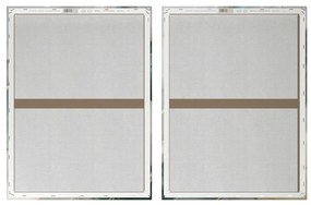 Obrazy s ručne maľovanými prvkami v súprave 2 ks 50x70 cm Aventurine – Styler