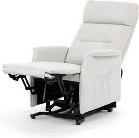 Polohovacie kreslo béžové, elektrické TV-L8960 CRM2