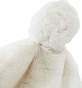 AKCIA Detský sedací vak z umelej kožušiny BUBBLO, biely II. akosť