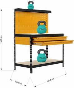 Trestles Dielenský stôl Commander PS-RR2-126015-1004