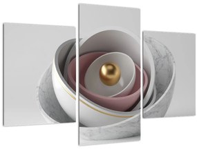 Obraz - Zlatá perla (90x60 cm)