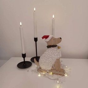 DECOLED Dekorace, pes, 21,5 x 26 cm