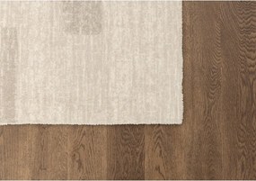 Béžový vlnený koberec 160x240 cm Agnus Brush Lines – Agnella