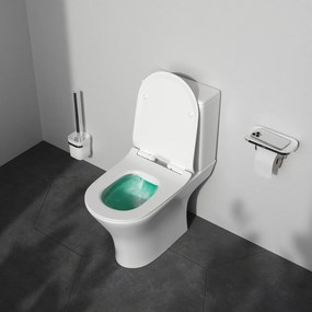 Podlahové WC AM.PM Flash CNA8600PSC bezokrajové, so sedadlom Microlift, biele