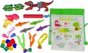 LEAN Sada hračiek na potápanie do vody – dinosaurus