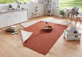 NORTHRUGS - Hanse Home koberce Kusový koberec Twin-Wendeteppiche 103098 terra cream – na von aj na doma - 80x150 cm