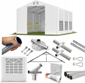 Stavebný stan 5x6 m [4 m] Priemyselný Das 560 W