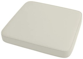 Vonkajší podsedák na stoličku VIREON 44x45 cm, slonovinová kosť