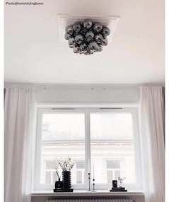 ByRydens 4202240-4505 - Stropné svietidlo GROSS 6xG9/5W/230V dymová/čierna