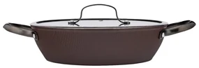 Valdinox Kastról plytký s pokrievkou Stripes 28 cm, 3,2 l