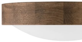 Brilagi - LED Stropné svietidlo CARVALHO SLIM 1xE27/60W/230V dub orech pr. 27 cm