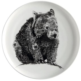 Biely porcelánový tanier Maxwell &amp; Williams Marini Ferlazzo Wombat, ø 20 cm